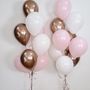Helium balloons and foils